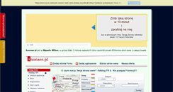 Desktop Screenshot of anonser.pl